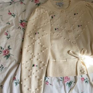 & other stories knit wool cardigan